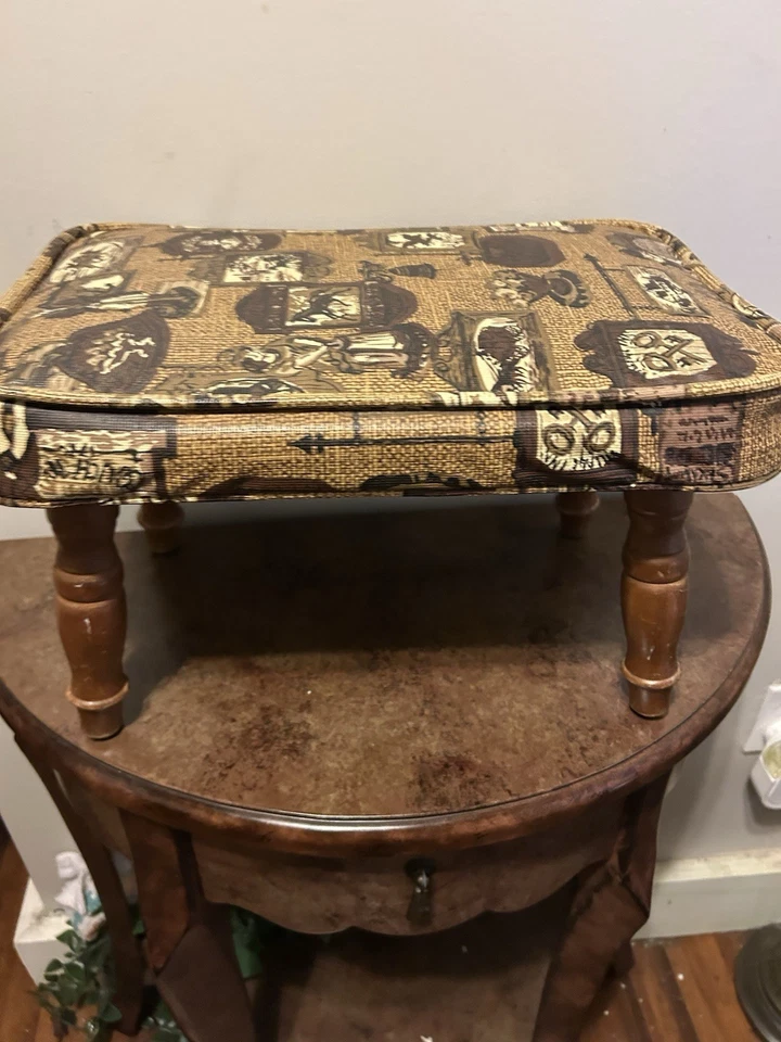 Reposapiés de vinilo vintage Babcock Phillips años 70 Foto 4 de 4