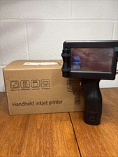 Leaice Handheld Inkjet Printer, Quick-Dry Ink, QR Code/Logo/Text