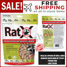 EcoClear Products 620100-6D RatX All-Natural NonToxic Humane Rat and Mice Rodent