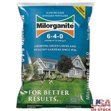 All Purpose Lawn Food Slow Release Fertilizer 6-4-0 32lb Non Burning Organic NPK 0.90 per gallon