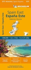 Michelin Spain: East, Valencia Murcia Map 577 (Maps/Regional (Michelin))