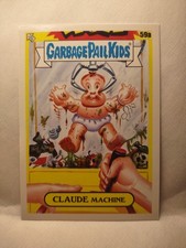 Topps Garbage Pail Kids Trading Card Sticker GPK Claude Machine 2024 59a