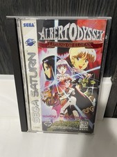 Albert Odyssey: Legend of Eldean Sega Saturn 1997 *DISC UNTESTED MIGHT NOT WORK*