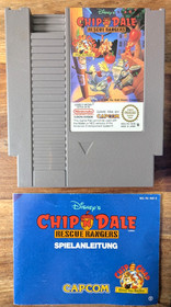 NINTENDO NES Spiel Chip `n Dale Rescue Rangers - Version