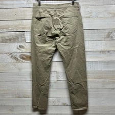 Huckberry Flint & Tinder Pants Mens 33x32 Beige Tan Straight Fit 5 Pocket