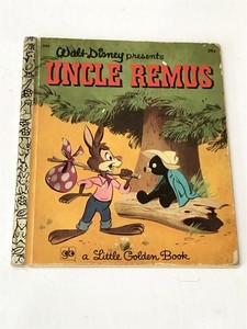 1972 WALT DISNEY SONG OF THE SOUTH UNCLE REMUS BIG LITTLE BOOK COMPLETE CLEAN 