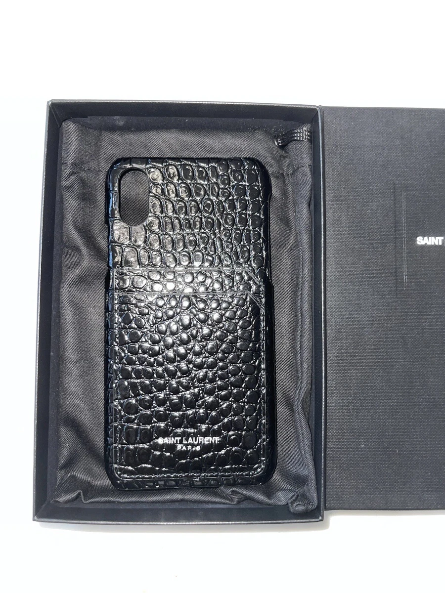 Saint laurent iphone xs max cheap case