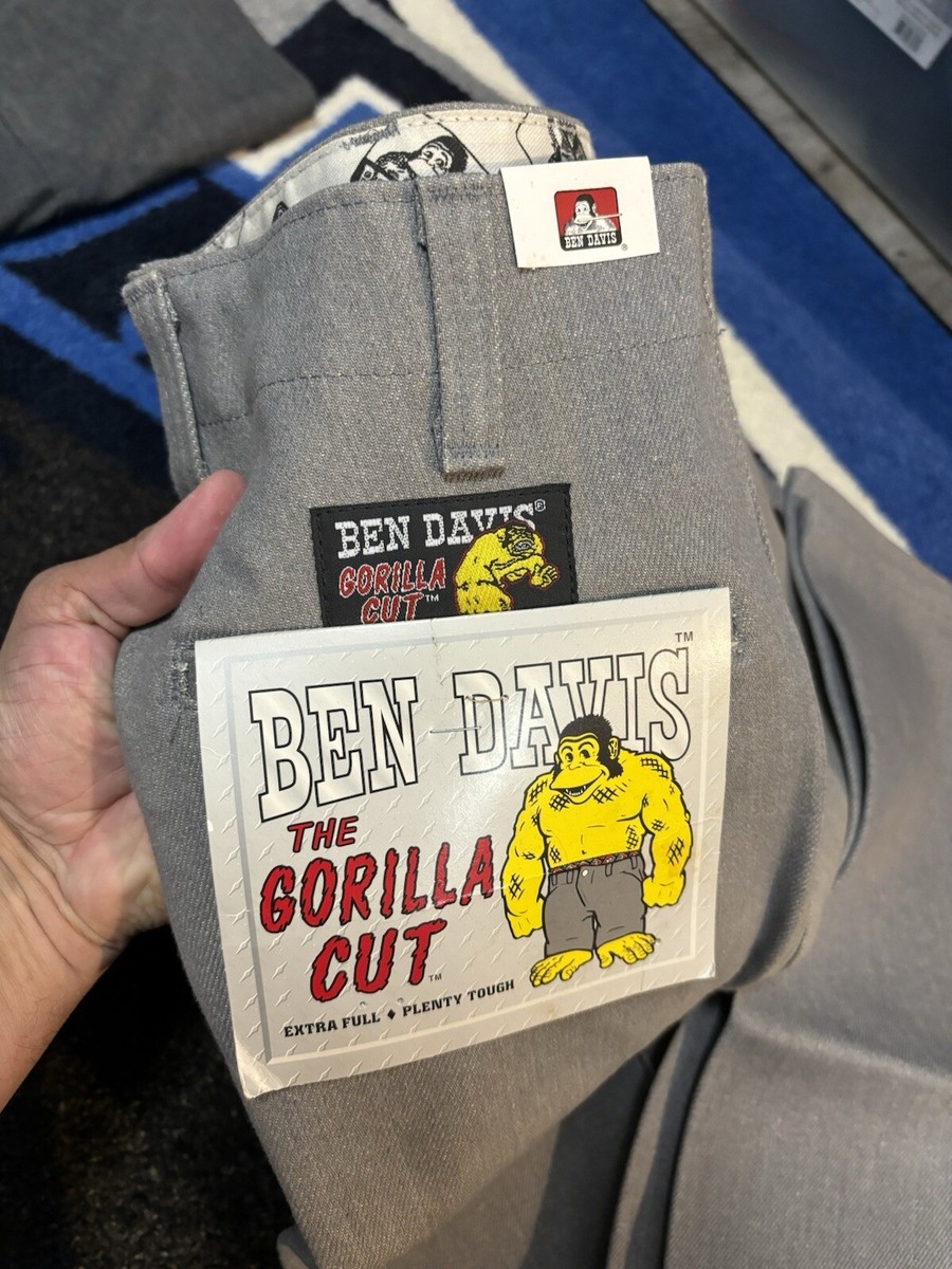 Vintage Ben Davis Gorilla Cut Baggy Wide Deadstock 30x30 Vintage Ben Davis Gorilla Cut Baggy Wide Deadstock 30x30