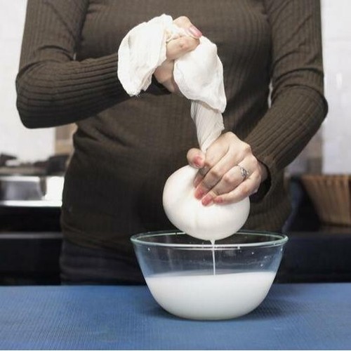 Käsetuch aus reiner Baumwolle zum Sieben, feine wiederverwendbare Musselin Tücher zum Kochen - Bild 3 von 12