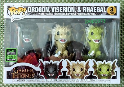 ヴァタリオン　POP-X　ウイグルグリフォン　ヘリテイジ　3個セット　メガバス Funko Pop! Vinyl: Game of Thrones - Drogon, Viserion, & Rhaegal- 3