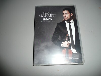 David Garrett - Legacy: Live In Baden Baden DVD NEW & SEALED