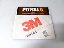 5.25" Floppy - COMMODORE 64 - PITFALL II LOST CAVERNS - 1984 
