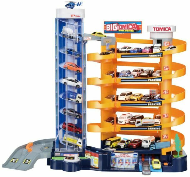 tomica garage playset