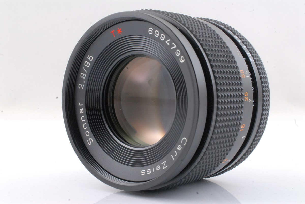 Box[MINT] Contax Carl Zeiss Sonnar T* 85mm F2.8 MMJ Lens for