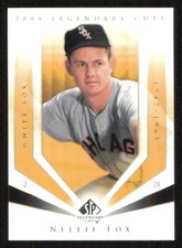 2004 SP Legendary Cuts NELLIE FOX Base Baseball card CHICAGO WHITE SOX