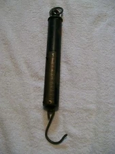 Vintage Forschner Tubular  50 Lb. Capacity Hanging Scale 
