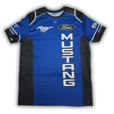 Ford Mustang Racing Jersey Adult Sublimated Print T-Shirt Official Licensed