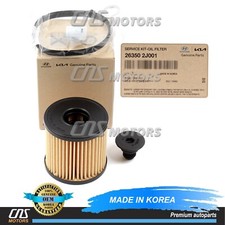 Genuine Oil Filter Kit For 2024 Hyundai Elantra Kona Sonata 2.0l 263502j001