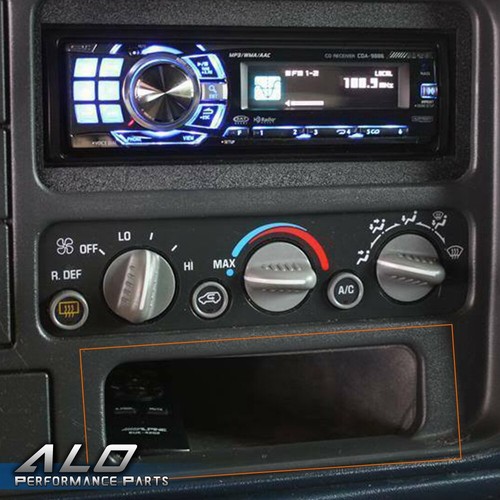 Fit For 9505 GMC Pickup Truck Radio Car Stereo Pocket Dash Storage