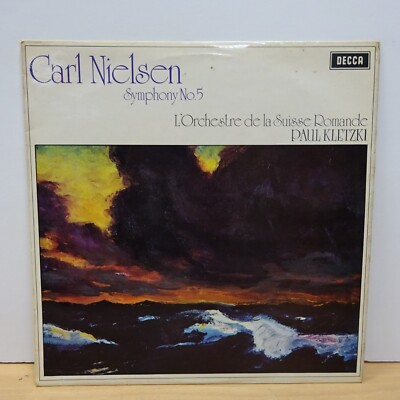 SXL 6491 NIELSEN Symphony no 5 ORCH SUISSE KLETZKI DECCA STEREO LP EX