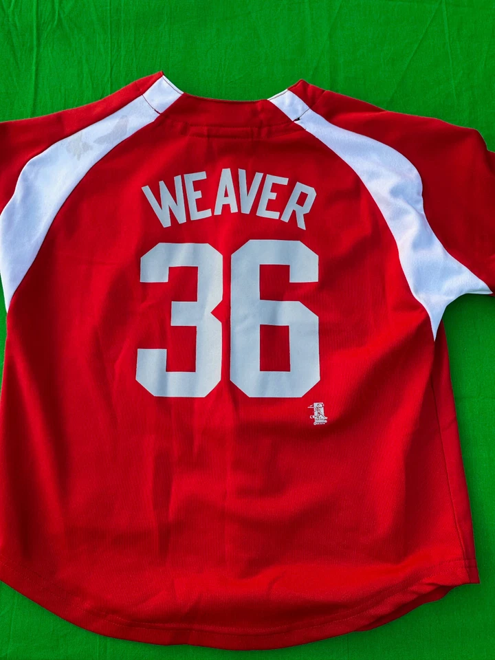 Vintage Adidas MLB Anaheim Angeles Jered Weaver #36 Jersey Size Toddler L (7). - Image 3 of 4