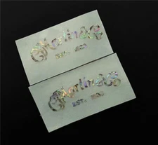 2 PCS Martin Rainbow Logo Mother of Pearl Headstock Standard From Korea