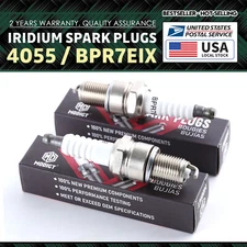 MODIGT Set Of 6 BPR7EIX 4055 For Audi 100 Series 1.9L 72-77 Spark Plugs New US