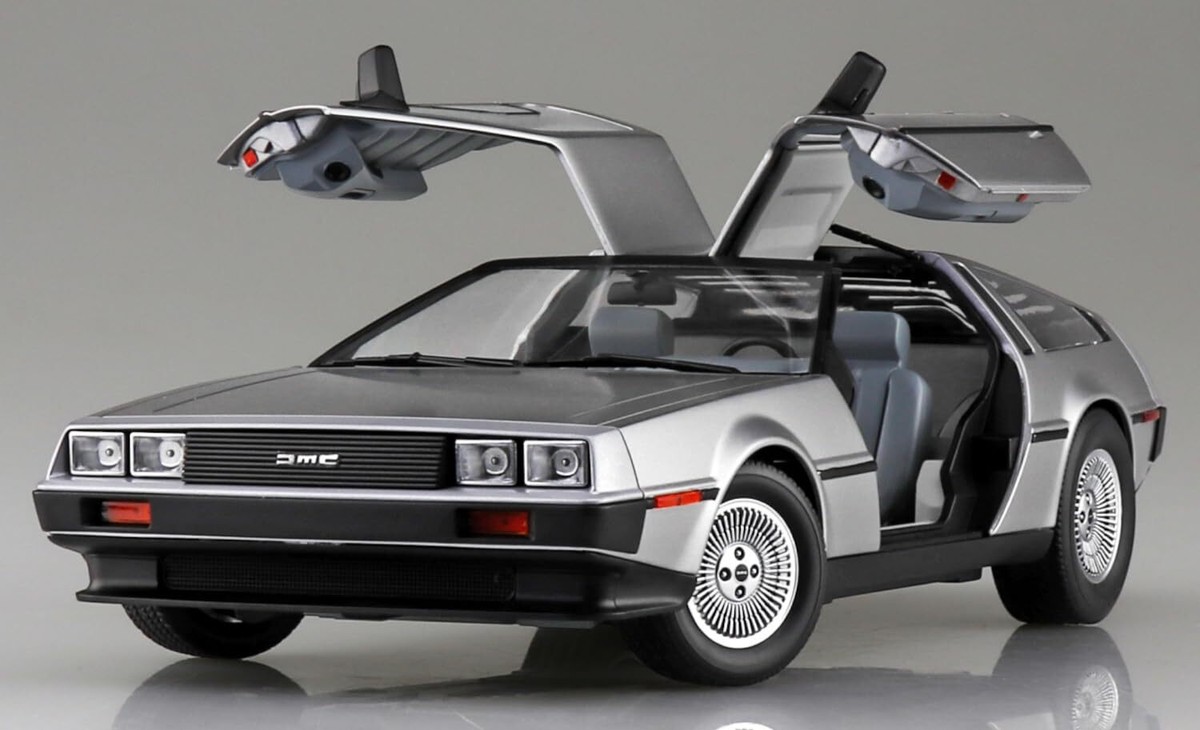 Aoshima The Super Car No.21 1/24 '82 DeLorean DMC-12 Plastic