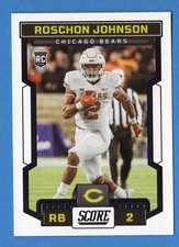 2023 Score Football  #335 Roschon Johnson