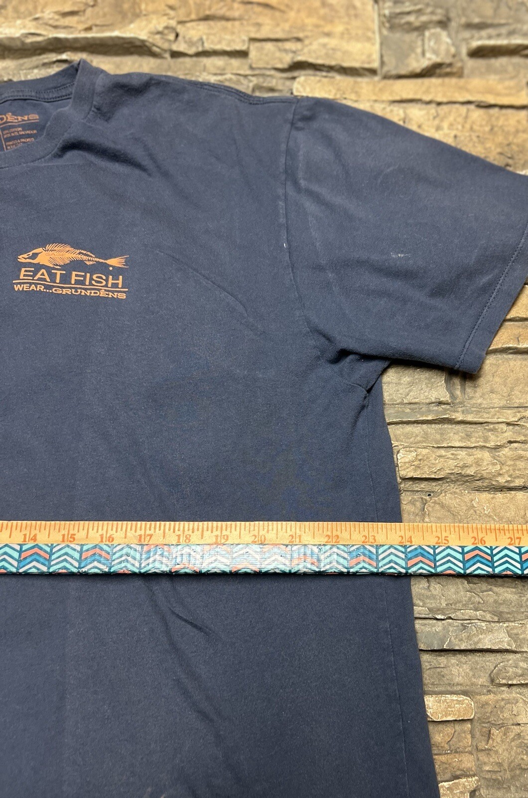 Grundens Mens 2XL T Shirt Eat Fish Wear Grundens Casual eBay