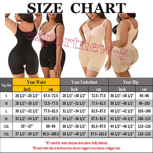 Fajas Colombianas Reductoras Levanta Cola Girdle Post Surgery BBL Body Shaper US - Picture 17 of 20