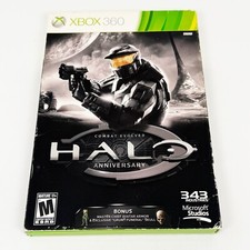 Halo: Combat Evolved Anniversary Edition, Microsoft Xbox 360 2011 w/Sleeve CIB
