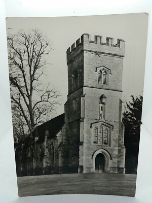 Rycote Chapel Oxfordshire Vintage RP Postkarte groß modern 50er Jahre 