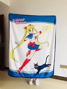 Sailor Moon Super Group In Sky Anime Throw Blanket ...