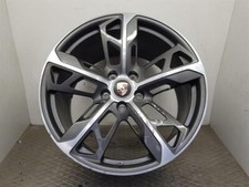 2019 On MK1 PORSCHE TAYCAN 21" CROSS TURISMO REAR ALLOY DENTED SPOKE 9J1601025AM