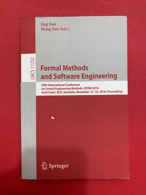 Formal Methods & Software Engineering 20th International Conference on Formal 