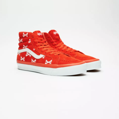 Vans Vault SK8-Hi LX x WTAPS Bones Orange VN0A4BVB20Q1 Men's Size