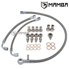 Saab 9-3 9-5 Td04hl 15t Turbo Oil Water Line For Gt17 To Td04hl No More Leak