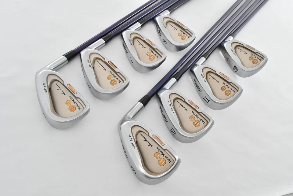 3Star Honma Twin Marks AP-501 Irons Set 5-6-7-8-9-10-11-S SW R Flex RH Golf Club - Image 4 of 4