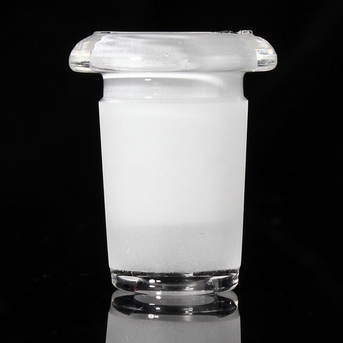 Expansor de vidrio transparente Reductor Adaptador Conector Lab 14mm Hembra a 18mm Macho - Imagen 5 de 6