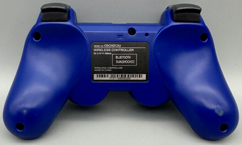 Controller wireless P3 blu aftermarket CECHZC2U PS3 Sony PlayStation 3 - Foto 5 di 7