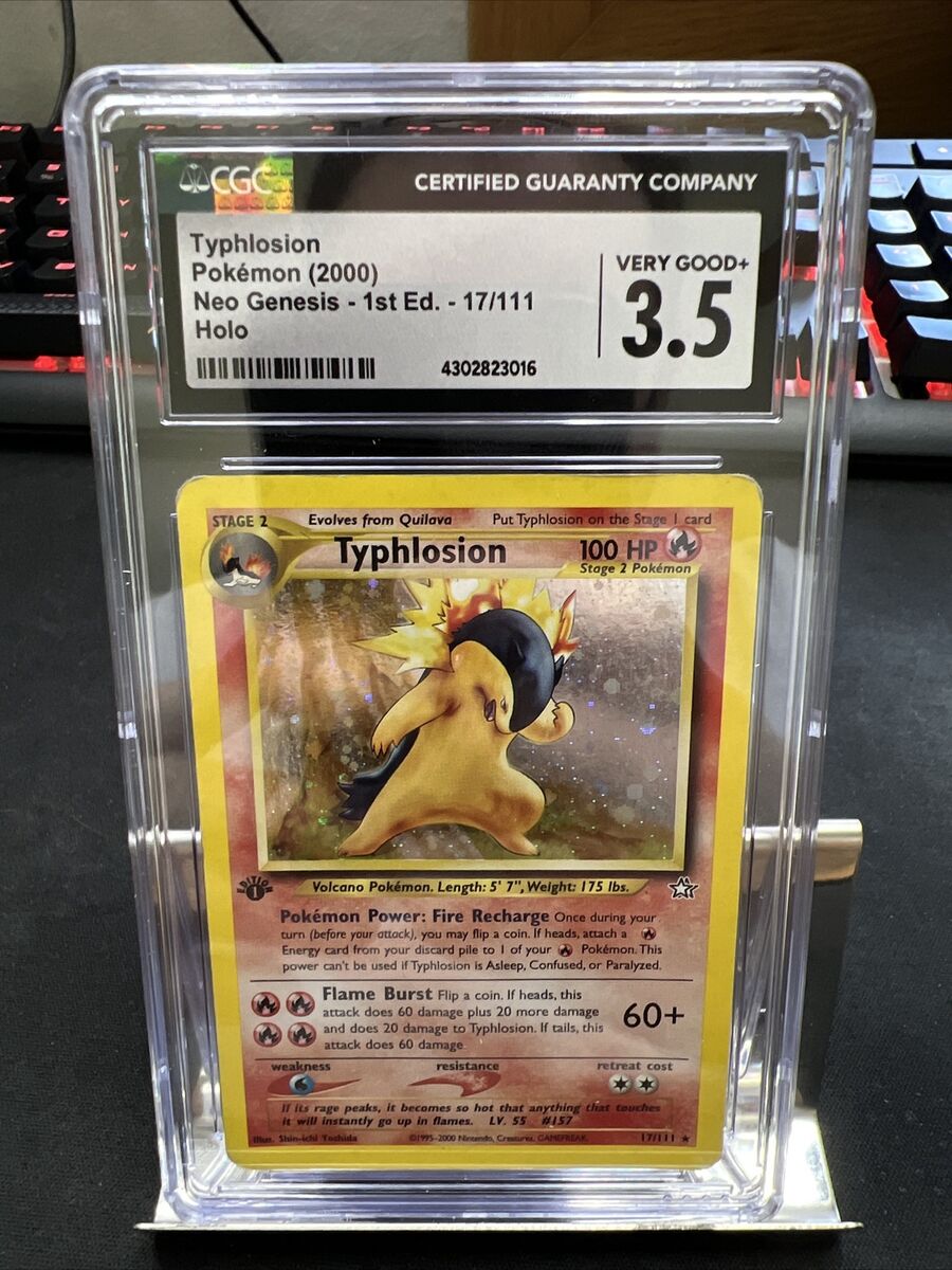 Typhlosion 17/111 Neo Genesis Holo for sale online | eBay Typhlosion 17/111 Neo Genesis Holo for sale online | eBay
