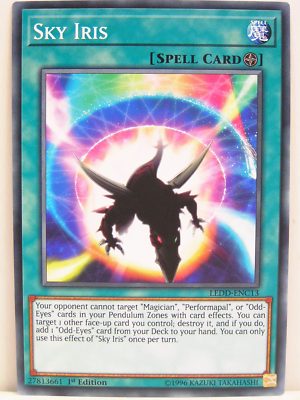 Yu-Gi-Oh - 2x #C013 Sky Iris - LEDD - Legendary Dragon Decks 3