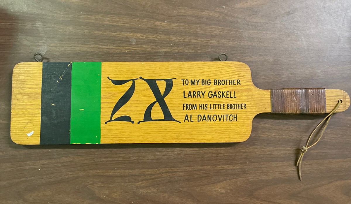 専用　4セット Vintage 1959 Zeta Chi Fraternity Paddle With Jalopy Car sn15245 | eBay