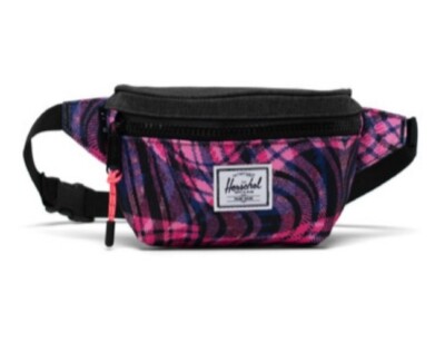 Herschel Supply Co. Twelve Warped Plaid Hip Pack Waist Bag Fanny Pack