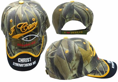 Cappello Cristiano Cappello Ricamato "Jesus Is Lord" Con Fiamme - Foto 9