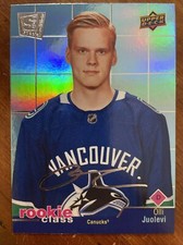 20-21 UD Extended Hockey Rookie Class Spectrum SE RC-34 Olli Juolevi