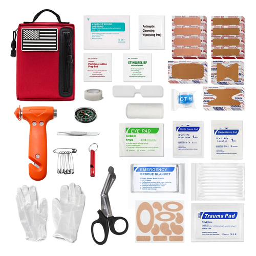 KITGO 103-teiliges Premium Erste Hilfe Set für Zuhause, Auto, Reisen & Outdoor - Bild 5 von 12