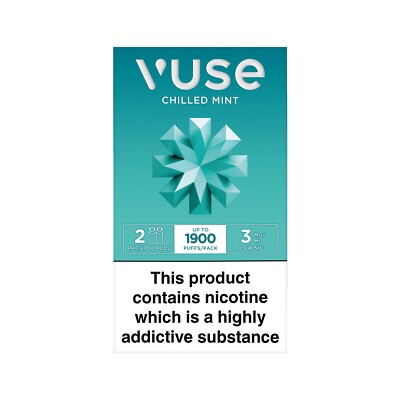 vuse epod 2 картридж Vuse ePod Chilled Mint Cartridge 5 x Packs | 10 x Eliquid Pods| NIC SALT  Refills