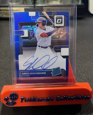 2022 Donruss Optic Rated Rookies Auto Blue #RRS-GD Greg Deichmann /49